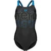 Arena GIRL'S SWIMSUIT V BACK GRAPHIC