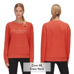 Mammut Mammut Core ML Crew Neck Women Logo