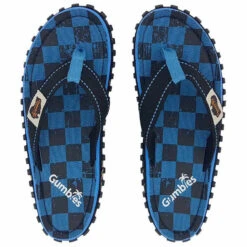 Gumbies GUMBIES Blue Checker -Sportbekleidung Geschäft 315921007 3tHp8jFreMDPGh